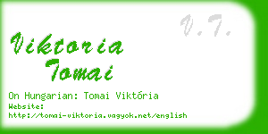 viktoria tomai business card